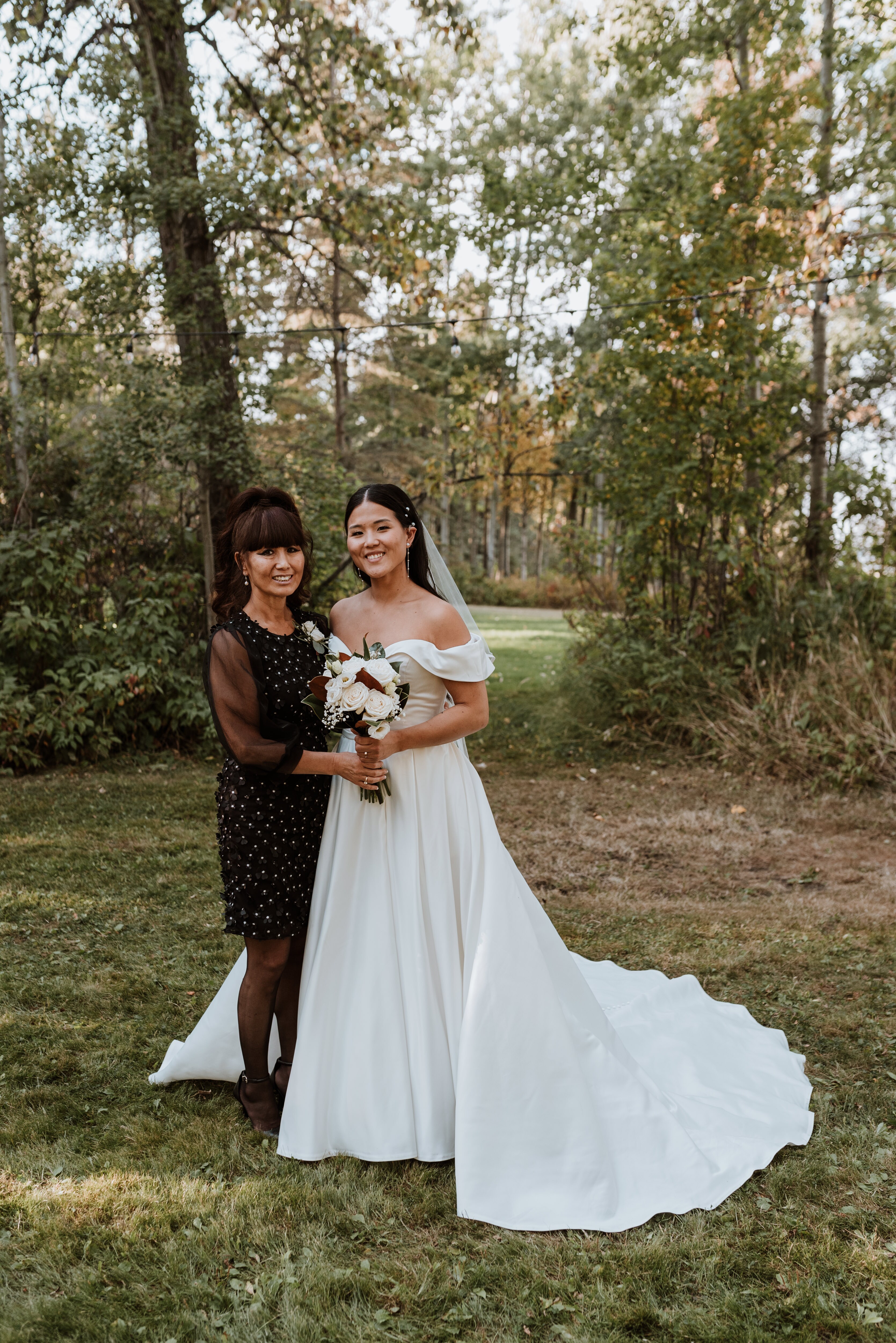 Bride & mom